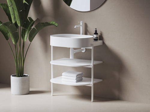 Otevřený policový nábytek Yard | 600 | bílá