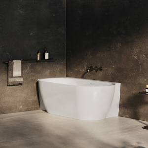 Vana Freedom Corner II Tec L | 1750 x 860 | bílá | krytka odtoku bílá
