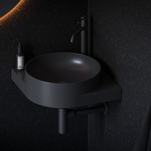 Umyvadlo Yard 450 C | na desku nebo závěsné | černá