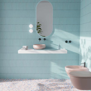 Umyvadlo na desku RIVER | 405 x 365 x 145 | Emerald | tmavě zelené