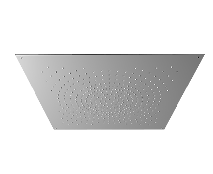 Vestavná sprchová hlavice GEN - čtvercová 600x600 mm