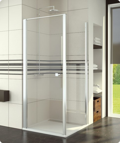 SWING-LINE sprchové dveře | 900x1950 mm | aluchrom | sklo linie