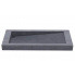 Umyvadlo SLANT 03 DOUBLE | 1100 x 450 x 100  | na desku nebo závěsné | antracit | beton