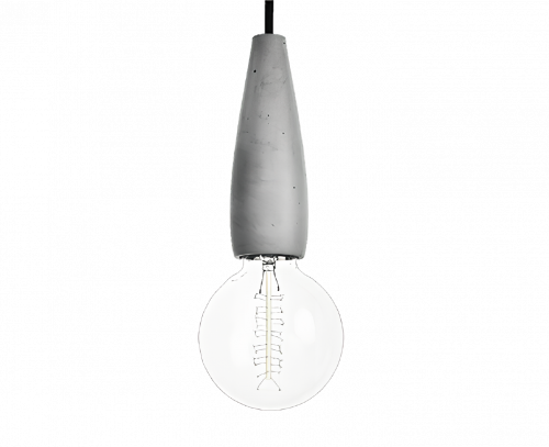 Lampy s betonovou objímkou FIBER | Slender