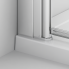 SOLF1 G | Dvoudílné skládací dveře | SOLINO | 700 x 2000 | chrom