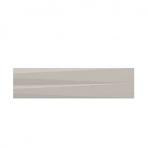 Obklad Stripes Transition Dove | bílá | 75x300 mm | mat