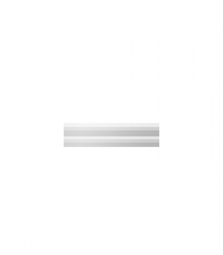 Obklad Stripes Ice white | bílá | 75x300 mm | lesk