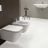 WC sedátko Globo Stone | 415x340 mm | Soft Close | Bílá lesk