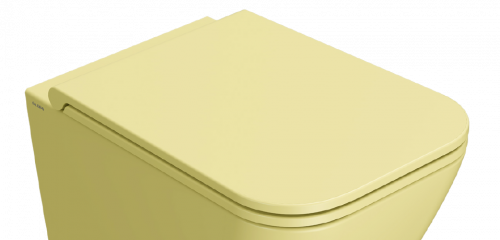 WC sedátko Globo Stone | 460x340 mm | Soft Close | Hořčicově žlutá mat