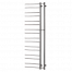 Radiátor Theia | 500x1540 mm | Levé | stříbrná strukturální mat