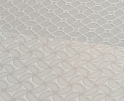 Dlažba Origami White | bílá | 600x600 mm | mat