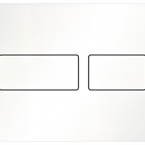 Ovládací tlačítko TECEsolid | bílá mat