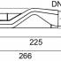 Sifon s odtokem do zdi  Drainline 67mm (0,5 l/s)