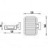 Držák na mýdlo Unix drátěný | chrom
