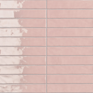 Obklad Vernici Baby Pink | růžová | 50x250 mm | lesk