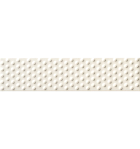 Obklad Vibes Niveo Punch | bílá | 62x250 | mat