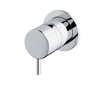 Podomítkový modul Flow | pákový jednocestný | kruhová destička Ø60