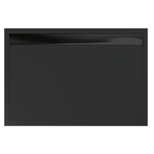 ILA - WIA obdélníková vanička černá 800x1000