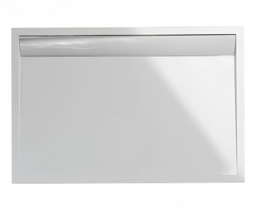 ILA - WIA obdélníková vanička Bílá 800x900 | kryt sifonu aluchrom