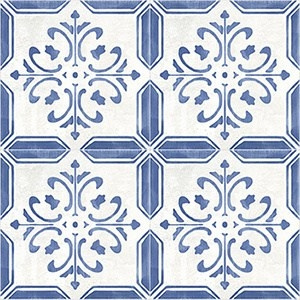 Dlažba Paint Maiolica | 205x205 | dekor