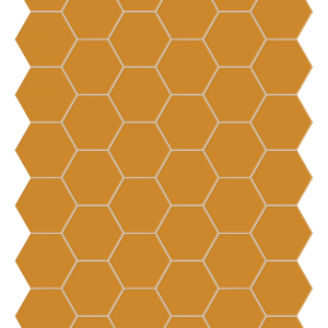 Dlažba Hexa Yellow Corn | žlutá | 160x140 | mat