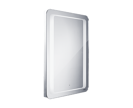 Koupelnové podsvícené LED zrcadlo ZP 5001-S 600 x 800 mm