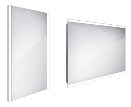 Koupelnové podsvícené LED zrcadlo ZP 11000 400 x 600 mm