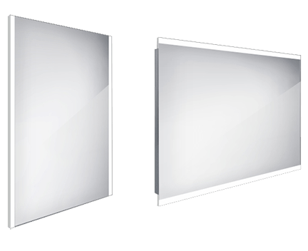 Koupelnové podsvícené LED zrcadlo ZP 11002 600 x 800 mm