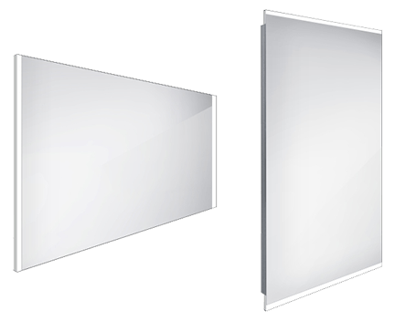 Koupelnové podsvícené LED zrcadlo ZP 11004 1000 x 700 mm