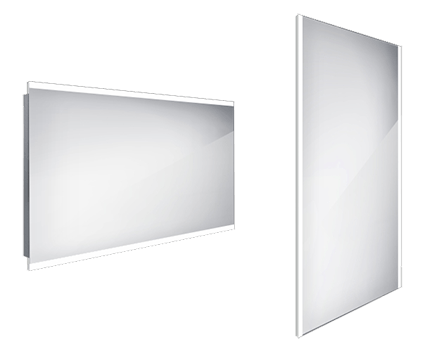 Koupelnové podsvícené LED zrcadlo ZP 12006 1200 x 700 mm