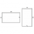 Koupelnové podsvícené LED zrcadlo ZP 13006 1200 x 700 mm