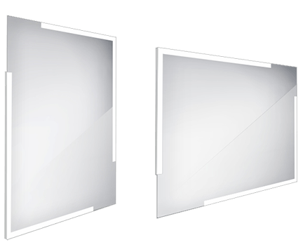Koupelnové podsvícené LED zrcadlo ZP 14002 600 x 800 mm