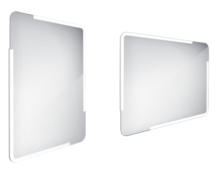 Koupelnové podsvícené LED zrcadlo ZP 15002 600 x 800 mm