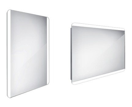 Koupelnové podsvícené LED zrcadlo ZP 17001 500 x 700 mm