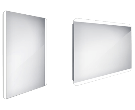 Koupelnové podsvícené LED zrcadlo ZP 17002 600 x 800 mm