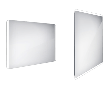 Koupelnové podsvícené LED zrcadlo ZP 17004 1000 x 700 mm