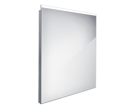 Koupelnové podsvícené LED zrcadlo ZP 8002 600 x 700 mm